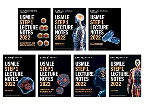 USMLE Step 1 Lecture Notes 2022 7 Book Set USMLE Prep