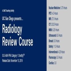 2019 UC San Diego presenta curso de revisión de radiología