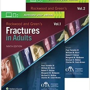 Rockwood and Green's Fractures in Adults 9th Edition 2-Volume-Set HQ