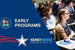 ASN Early Programs at Kidney Week 2019