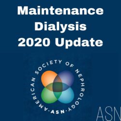 ASN Maintenance Dialysis (On-Demand) 2020