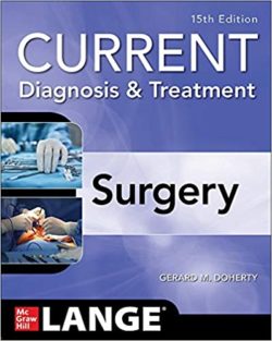 Current Diagnosis & Treatment Surgery (15th ed/15e)