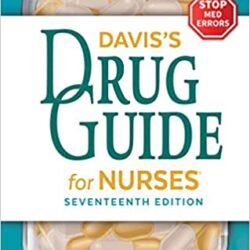 Davis' Drug Guide for Nurses 17. Auflage
