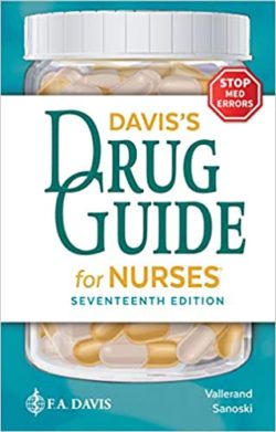 Davis’s Drug Guide for Nurses 17th Edition
