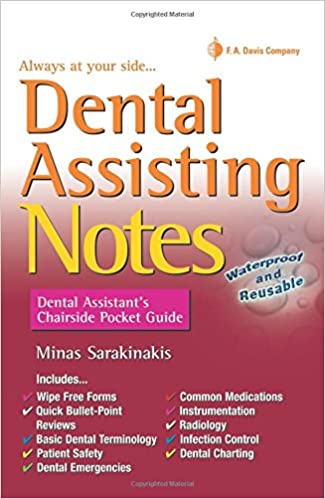 Dental Assisting Notes: Dental Assistant’s Chairside Pocket Guide 1st Edition PDF