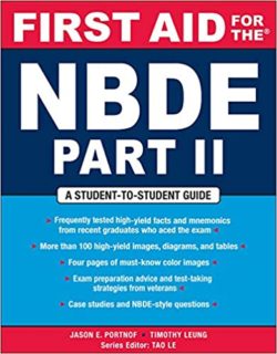 First Aid for the NBDE Part II (First Aid Series) (Pt. 2) 1st Edition