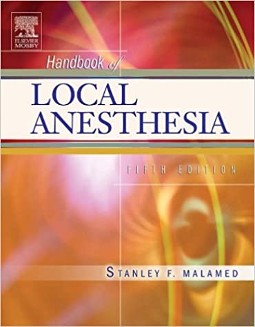I-Handbook of Local Anesthesia 5th Edition