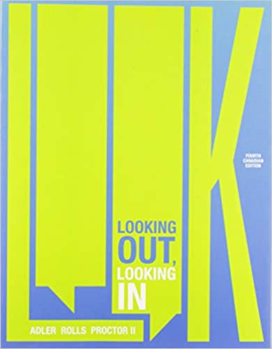 PDF Sample LOOK : Looking Out, Looking In  4th Canadian Edition [FOURTH CDN ED/4E]
