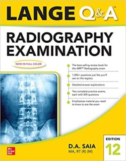 Lange Q & A Radiography Examination 12e 12th Edition
