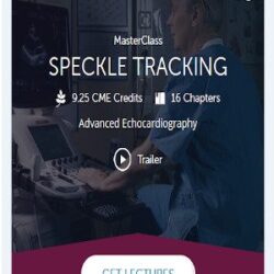 123Sonography Speckle Tracking MasterClass 2019 Course