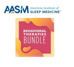 Behavioral Sleep Medicine Therapies Bundle CBT I and BBT I On Demand 2019