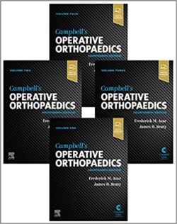 Campbell’s Operative Orthopaedics 14th Edition 4-VOLUME-SET