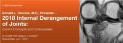 Internal Derangement of Joints: Current Concepts and Controversies 2018 (Videos) Regular price