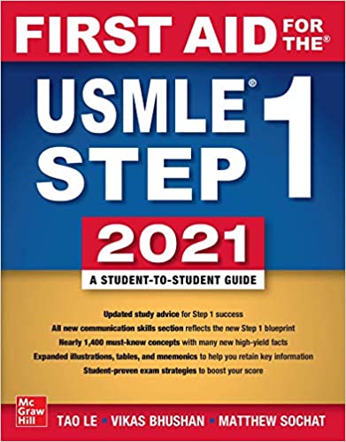 First Aid for the USMLE Step 1 2021, Thirty First Edition 31st Edition