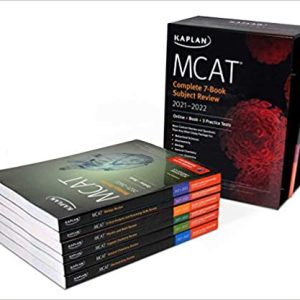 MCAT Complete SEVEN  7-Book-Set Subject Review 2021-2022