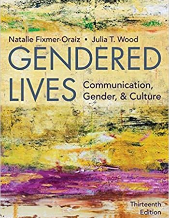 Gendered Lives 13th Edition Thirteenth ed