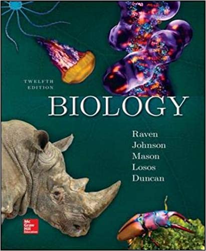 The Raven & Johnson’s Biology 12th Edition