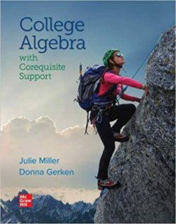College Algebra with Corequisite Support 1st Edition