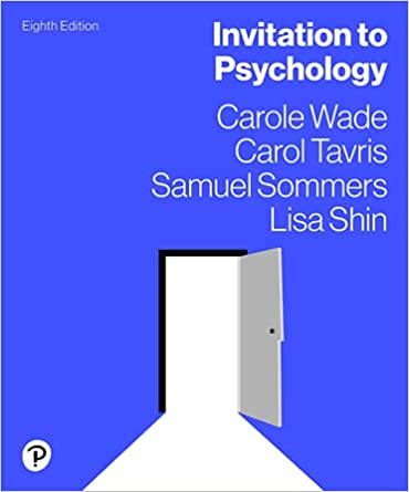 Invitation to Psychology 8th Edition