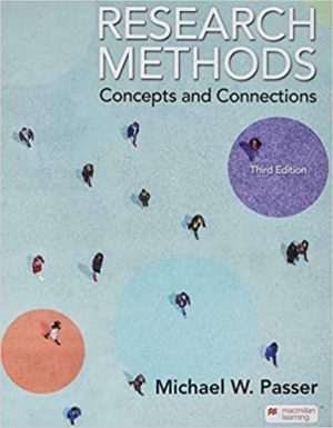 Research Methods Concepts and Connections Third 3rd Edition