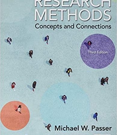 Research Methods Concepts and Connections Third 3rd Edition