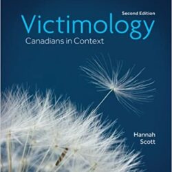 Victimologie : Canadiens en contexte 2e édition Deuxième éd 2e CDN