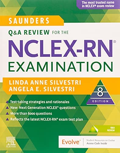 PDF EPUBSaunders Q & A Review for the NCLEX-RN® Examination, 8e 8th Edition [ORIGINAL/PRINT PDF]