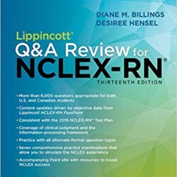 Lippincott Q&A Review for NCLEX-RN (Lippincott’s Review For NCLEX-RN) 13th Edition