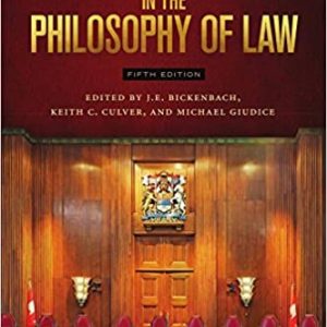 Canadian Cases in the Philosophy of Law  5th Edition