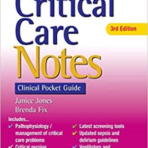 Critical Care Notes: Clinical Pocket Guide: Third 3rd Edition