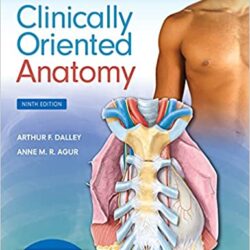 Moore’s  Clinically Oriented Anatomy 9th Edition Original PDF (Moores)