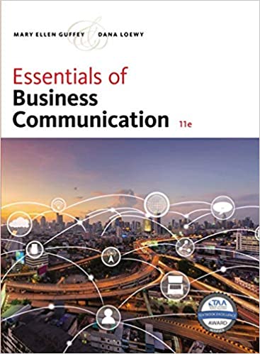 Essentials of Business Communication 11th Edition