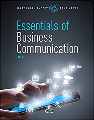 Essentials of Business Communication 1Oth Edition