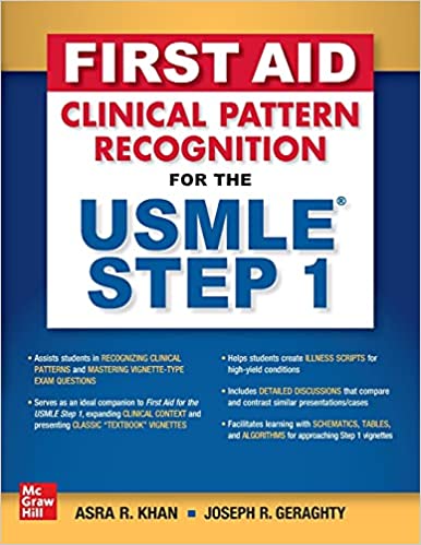 First Aid Clinical Pattern Recognition for the USMLE Step 1 1st Edition