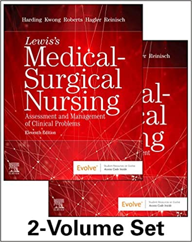 Lewis’s Medical-Surgical Nursing – 2-Volume Set: Assessment and Management of Clinical Problems 11th Edition