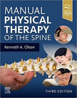 Manual Physical Therapy of the Spine 3rd Edition Third ed 3e