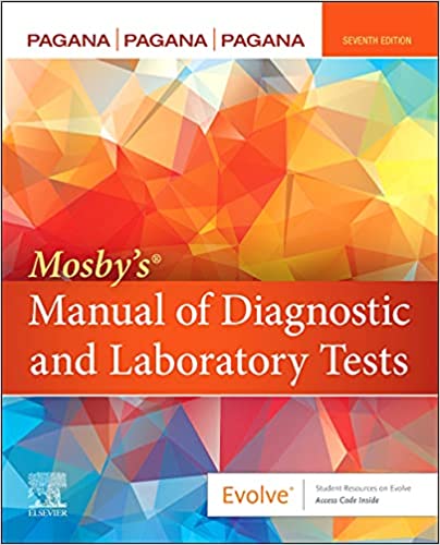 Podręcznik testów diagnostycznych i laboratoryjnych firmy Mosby, wydanie siódme, 7e (Mosbys)