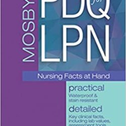 Mosby's PDQ für LPN 4. Ausgabe - ORIGINAL PDF