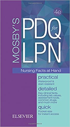 PDF Sample Mosby’s PDQ for LPN 4th Edition-ORIGINAL PDF