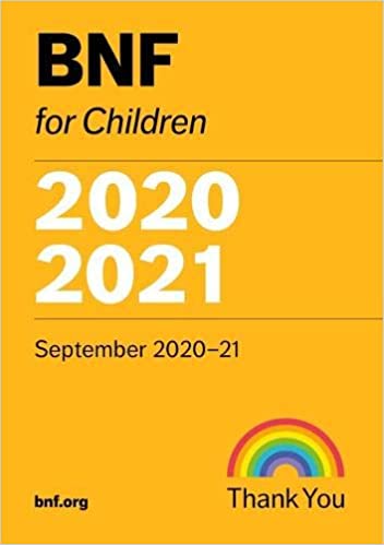 ORIGINAL PDF BNF for Children 2020 2021 Revised Edition