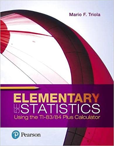PDF EPUBElementary Statistics Using the TI-83/84 Plus Calculator 5th Edition
