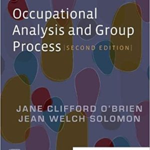 Occupational Analysis and Group Process 2nd Edition-ORIGINAL PDF