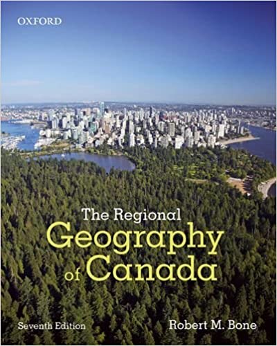 The Regional Geography of Canada 7th Edition ORIGINAL PDF