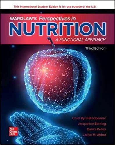 Wardlaw's Perspectives in Nutrition Third Edition (3rd ed/3e) 第 12 版の代替