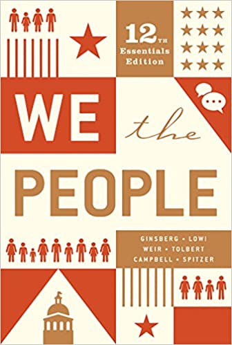 We the People Essentials Twelfth 12th Edition ORIGINAL PDF