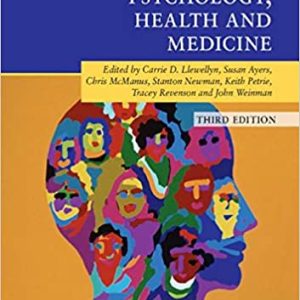 Cambridge Handbook of Psychology, Health and Medicine 3rd Edition