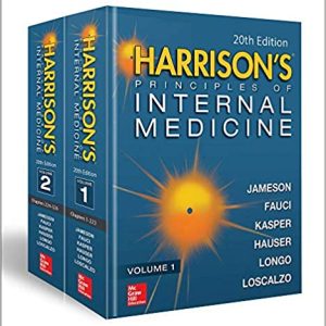 Harrison’s (HARRISONS) Principles of Internal Medicine (Vol.1 & Vol.2) 20th Edition-ORIGINAL PDF