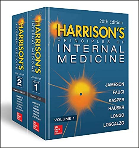 Harrison’s (HARRISONS) Principles of Internal Medicine (Vol.1 & Vol.2) 20th Edition-ORIGINAL PDF