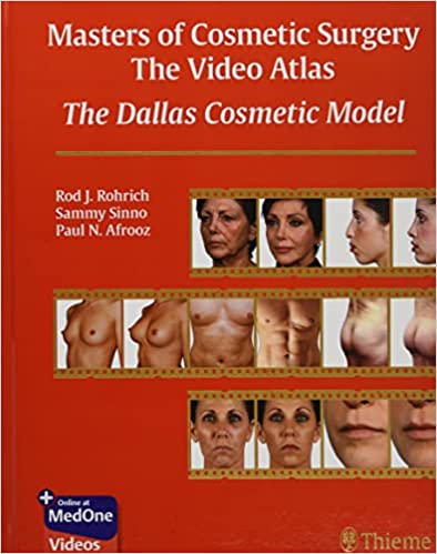 Masters of Cosmetic Surgery The Video Atlas The Dallas Cosmetic Model 1st Edition ORIGINAL PDF