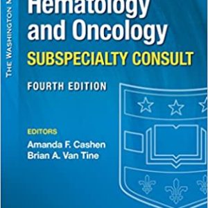The Washington Manual Hematology and Oncology Subspecialty Consult 4th Edition-ORIGINAL PDF